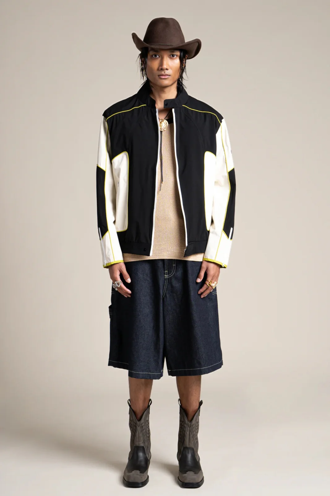 Pyramides - Veste Imperméable Biker - Image 2